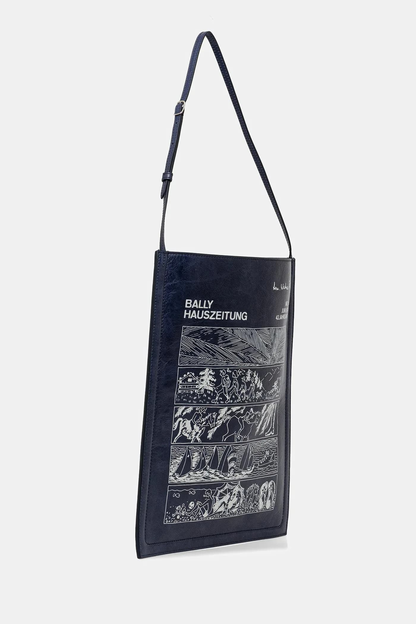 Кожаная сумка 34 х 40 х 10 см. - фото 2