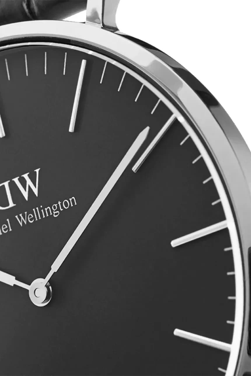 Классические черные часы Durham 36 - фото 2