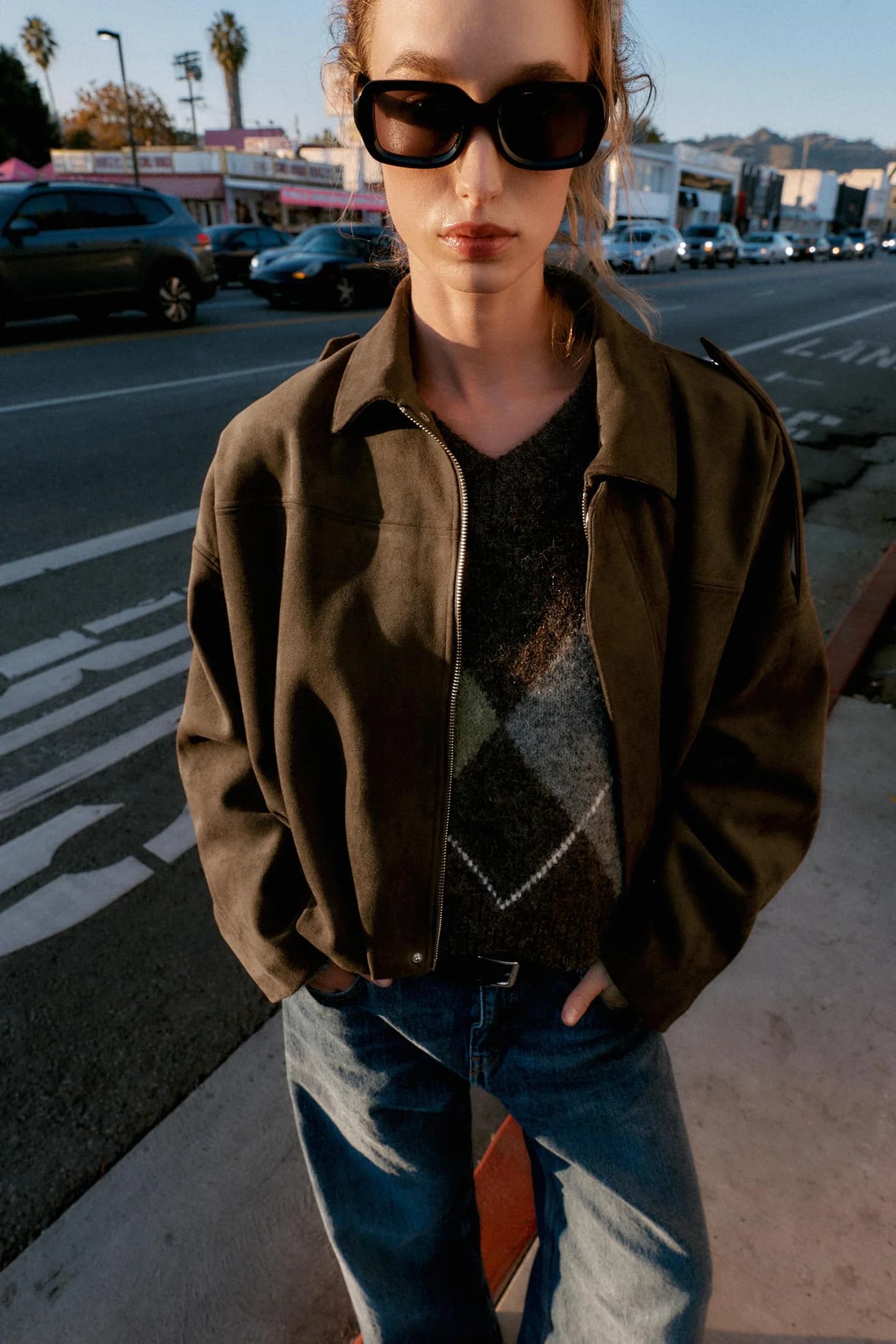 КУРТКА ИЗ ИСКУССТВЕННОЙ ЗАМШИ - фото 2