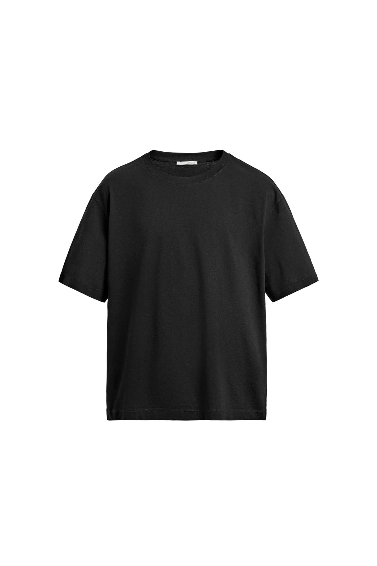 КОРОТКАЯ ФУТБОЛКА С МЕРЦЕРИЗОВАННОЙ ОТДЕЛКОЙ - фото 3