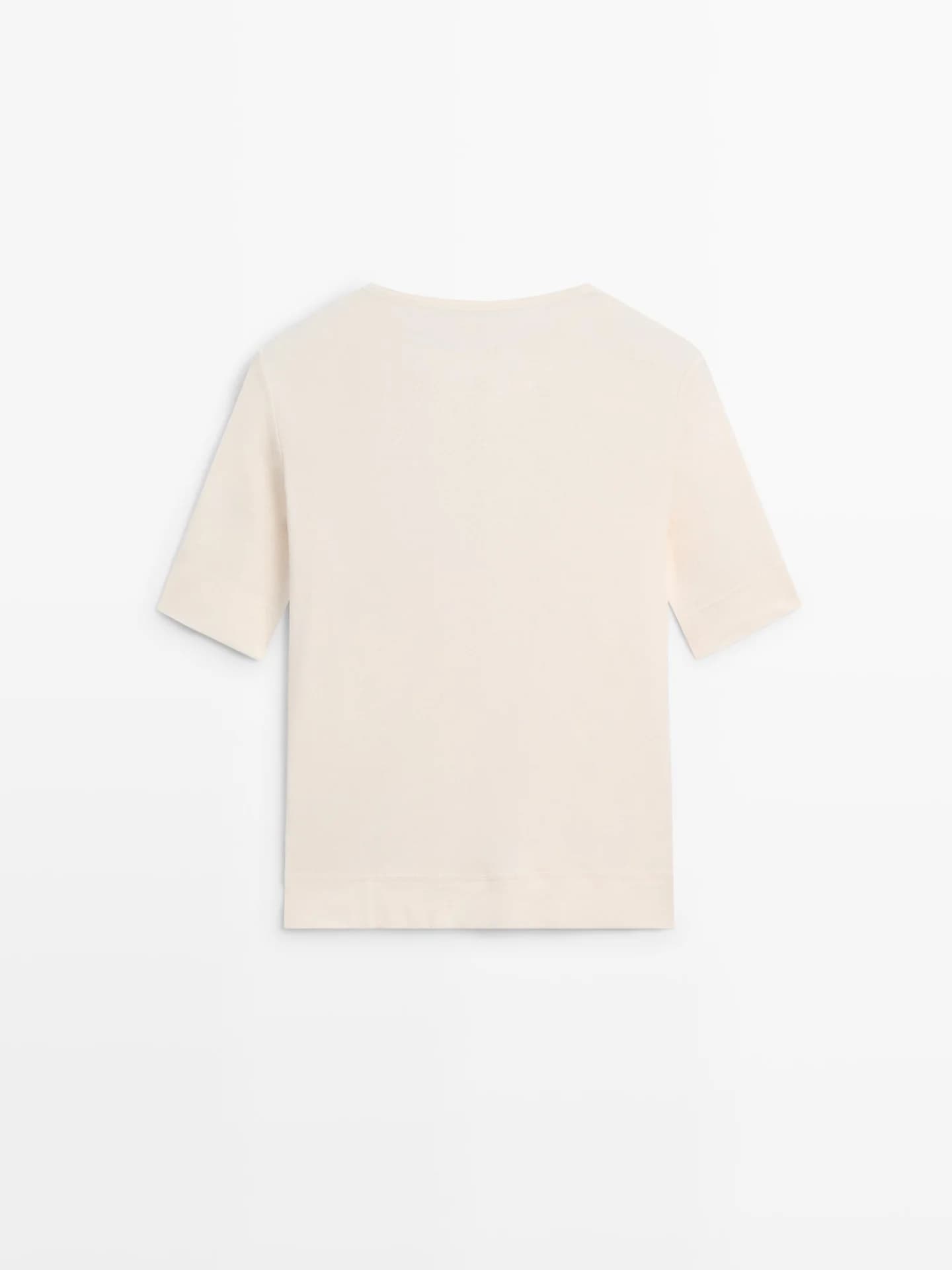 Футболка из смесового хлопка