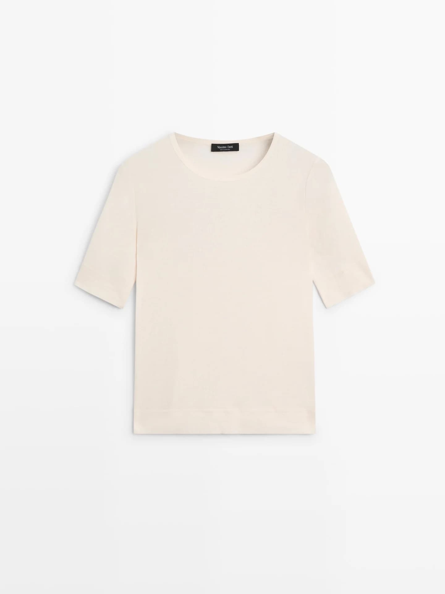 Футболка из смесового хлопка - фото 5