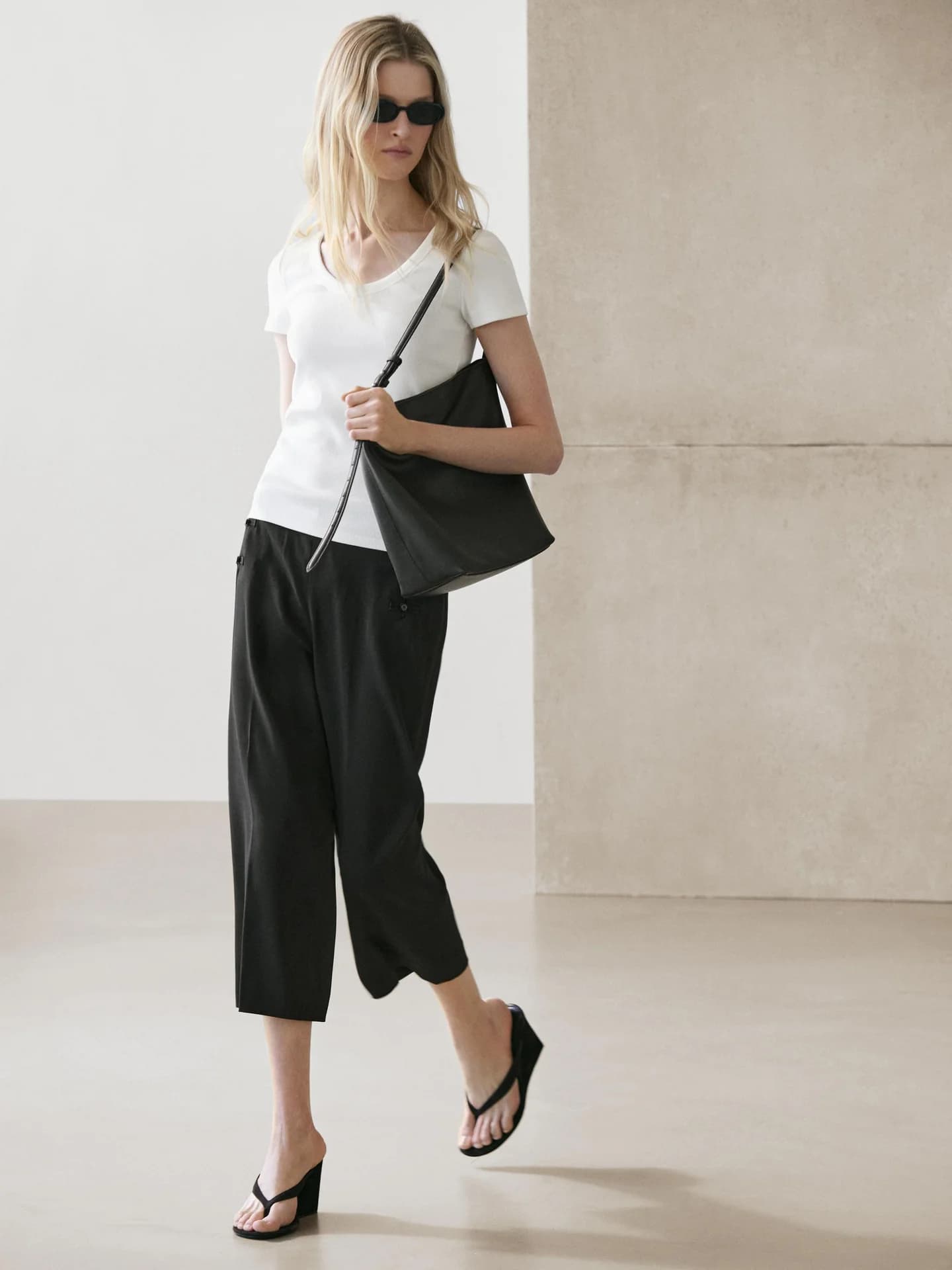 Футболка с короткими рукавами из смесового хлопка. - фото 10