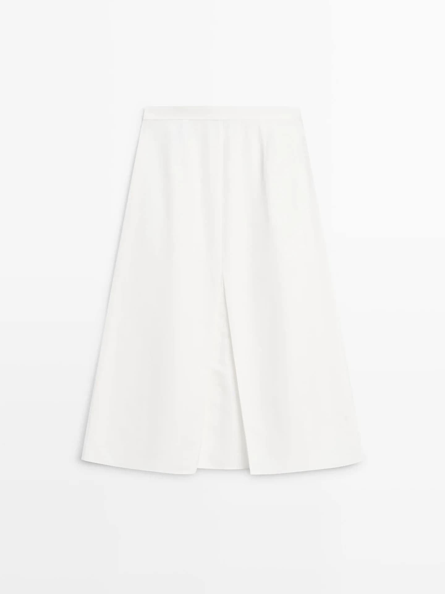 Юбка-миди со складками