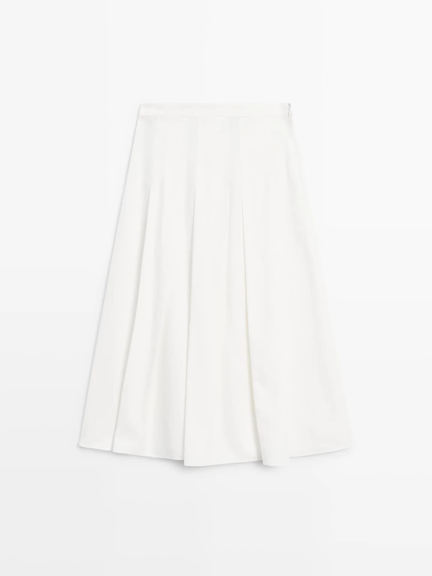 Юбка-миди со складками - фото 4