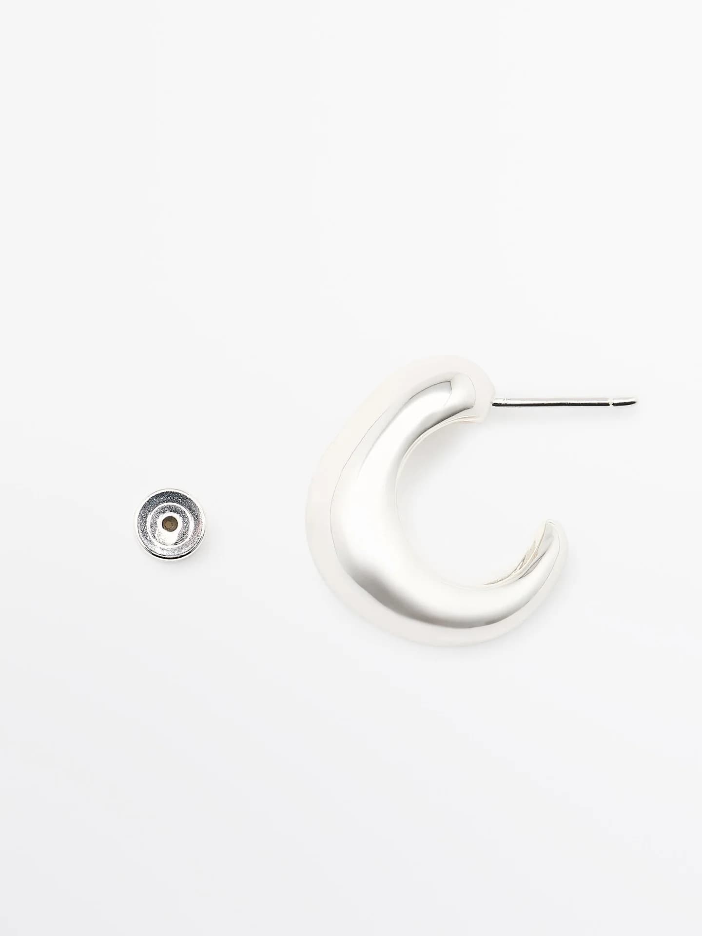 Маленькие серьги с фианитами - фото 6