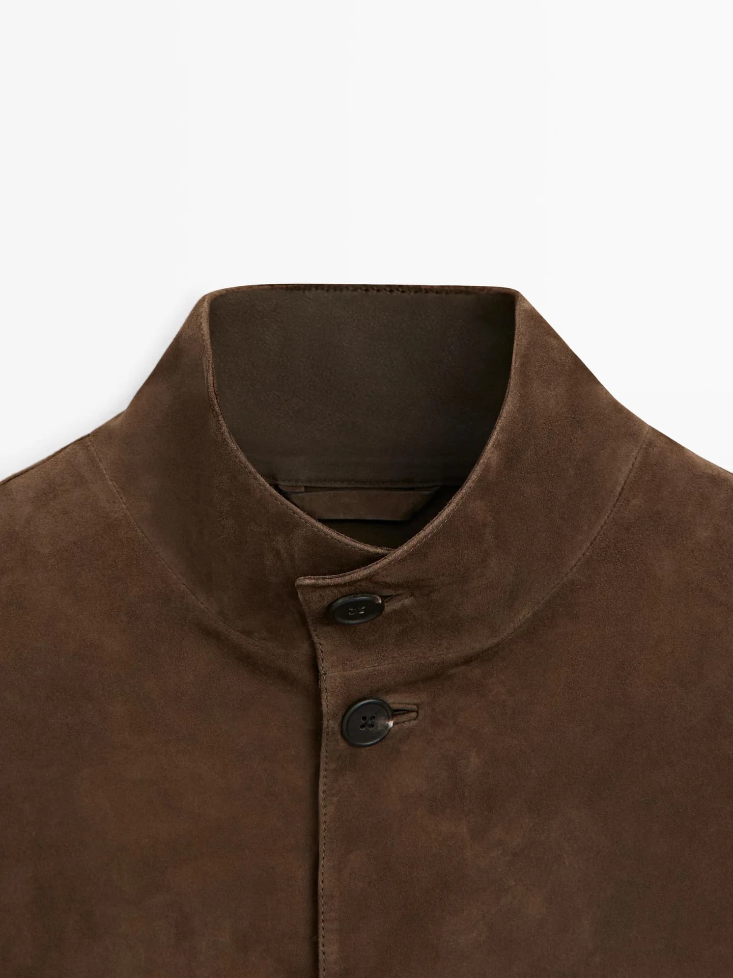 Замшевая кожаная куртка - фото 4