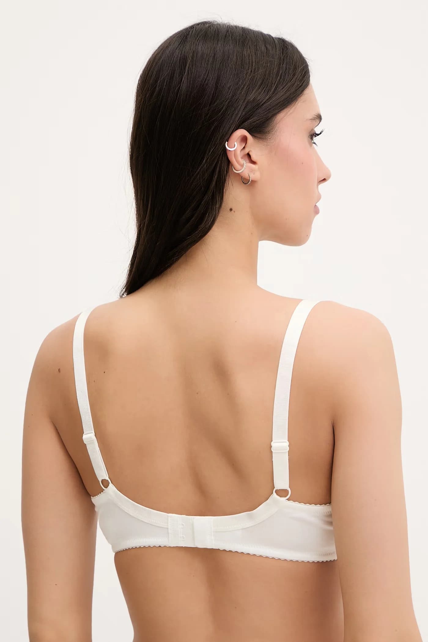 Бюстгальтер из смесового шелка - фото 3