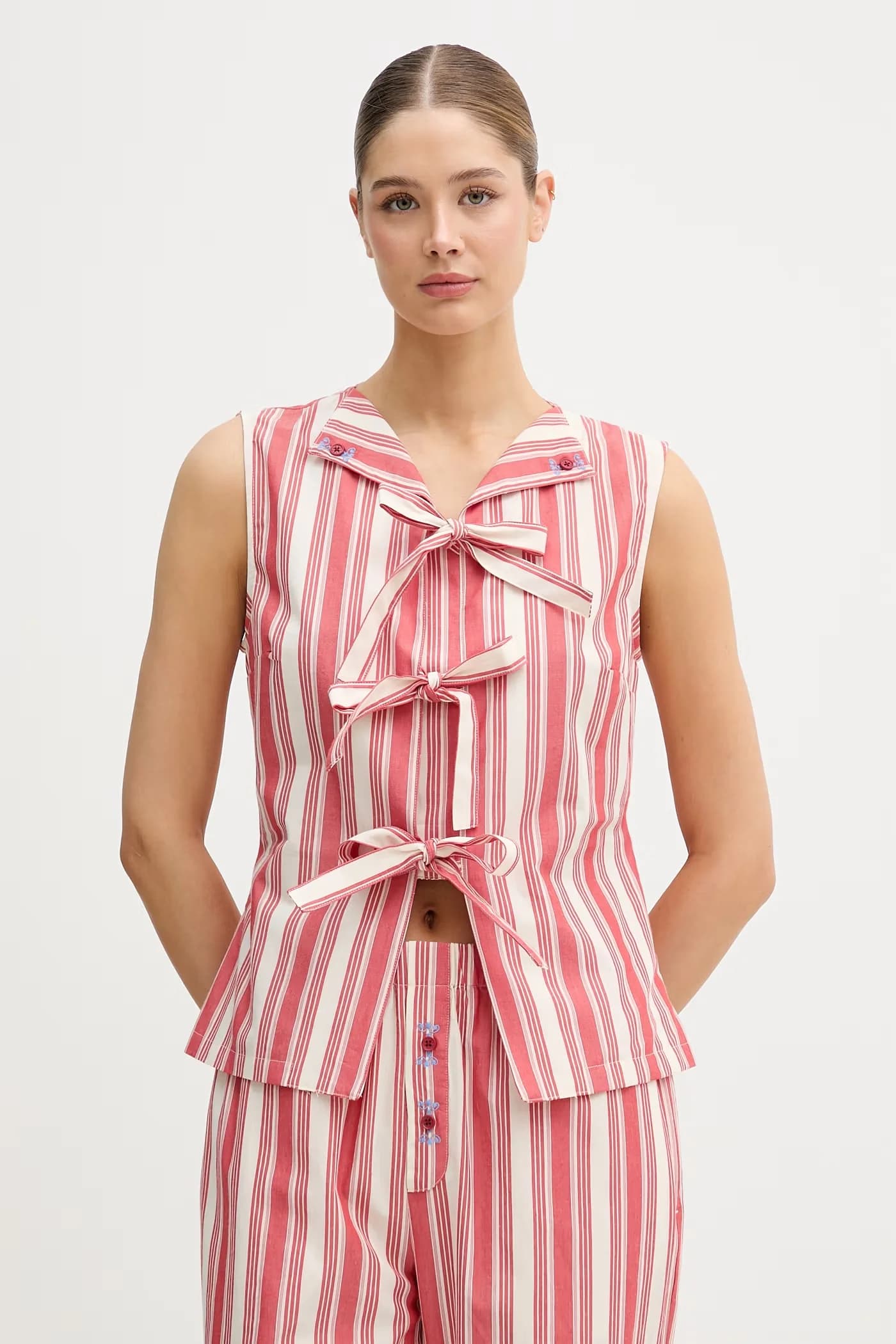 Женская хлопковая блузка