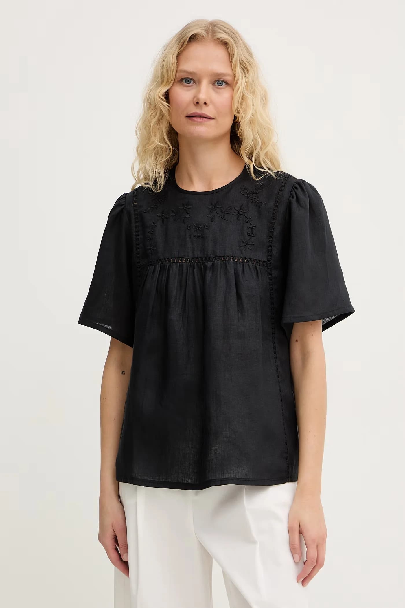 BACINO женская льняная блузка