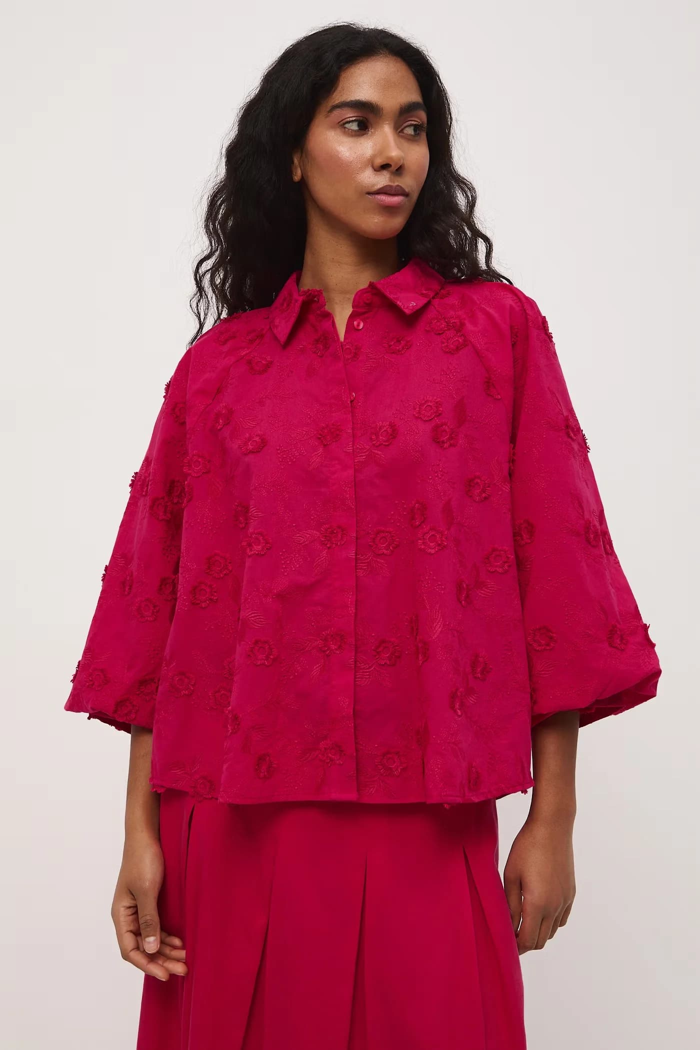 Женская хлопковая рубашка - фото 2