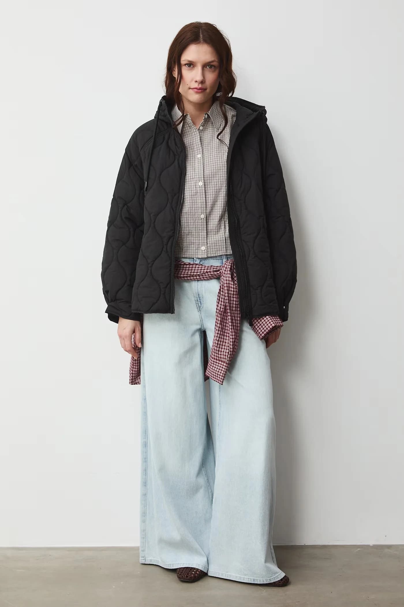 Женская стеганая куртка