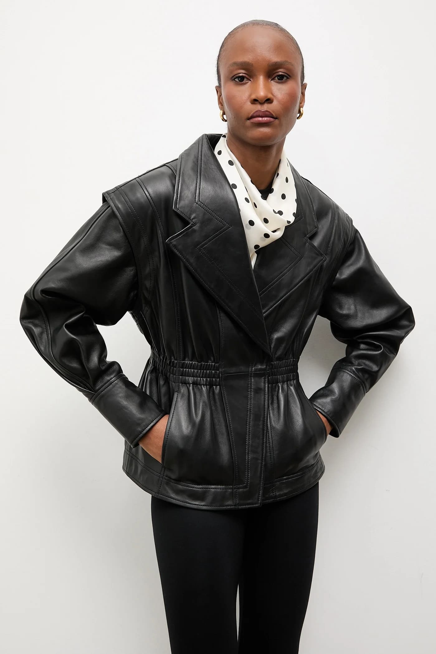 Кожаная куртка NOOR из коллекции Unscripted