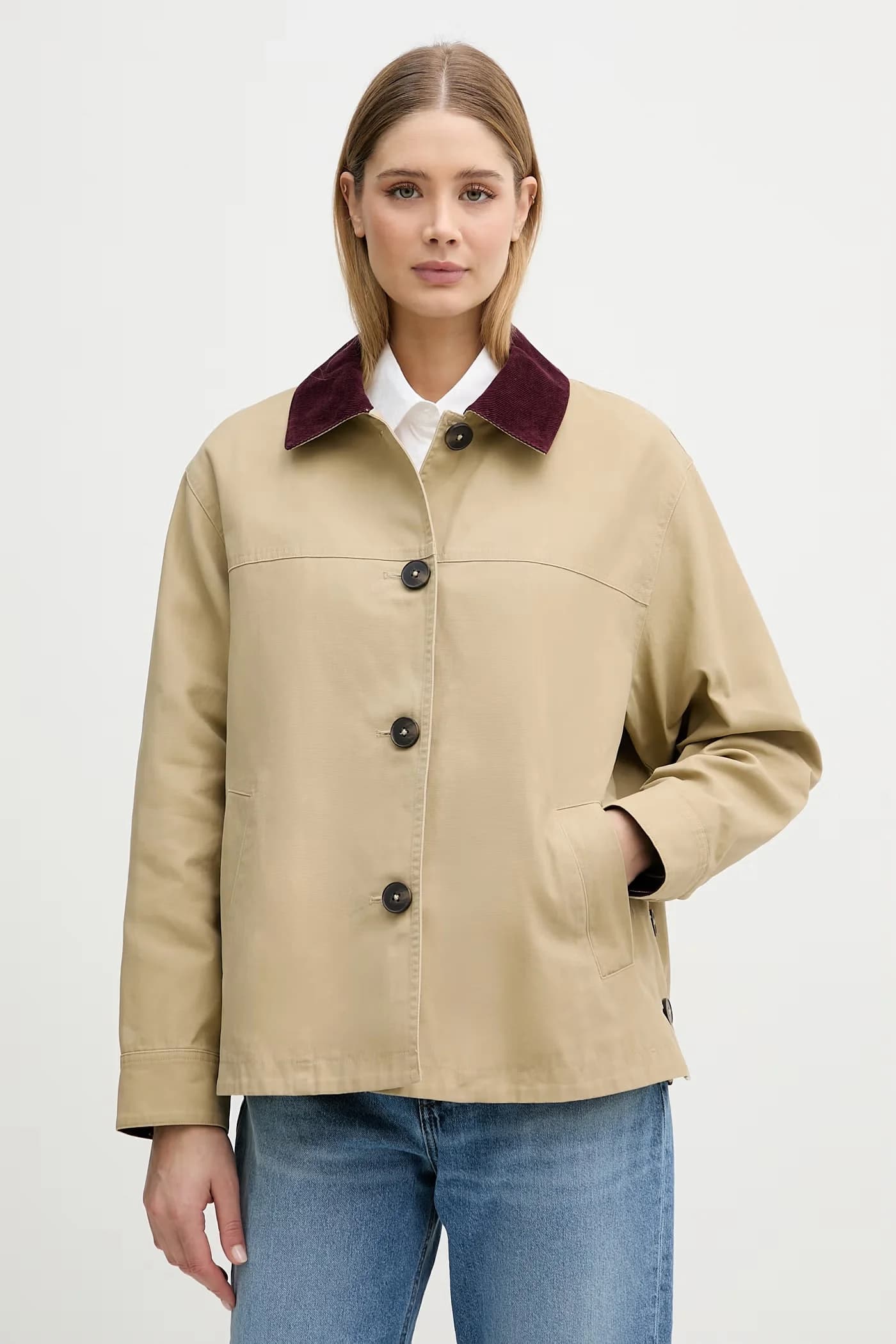 Женская хлопковая переходная куртка