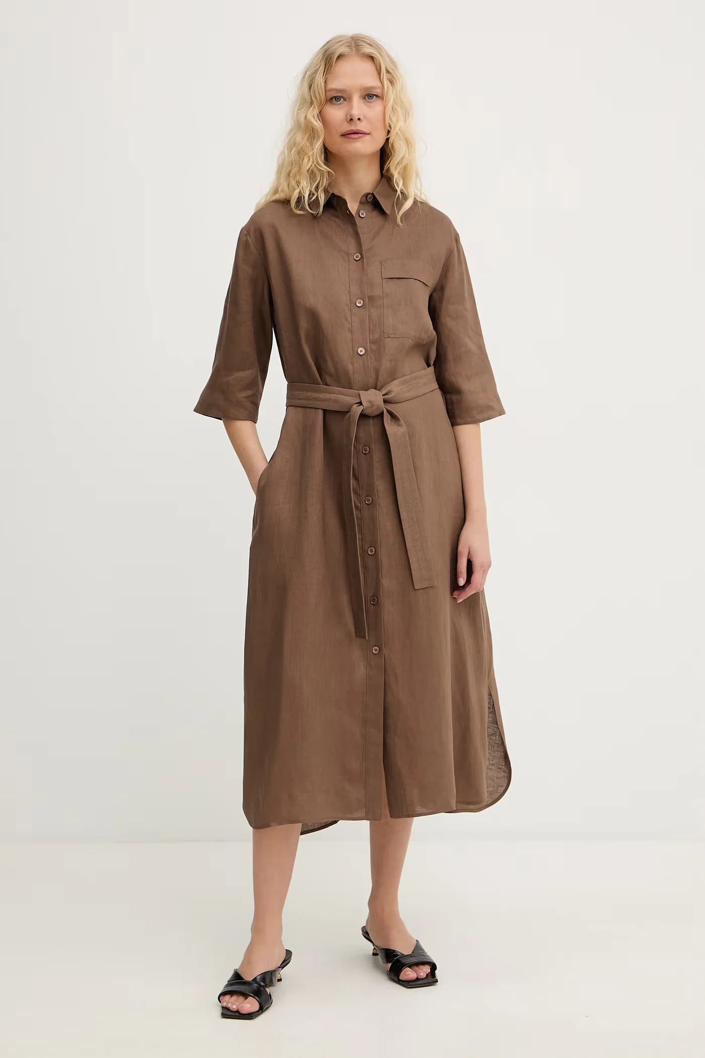 TABELLA льняное летнее платье