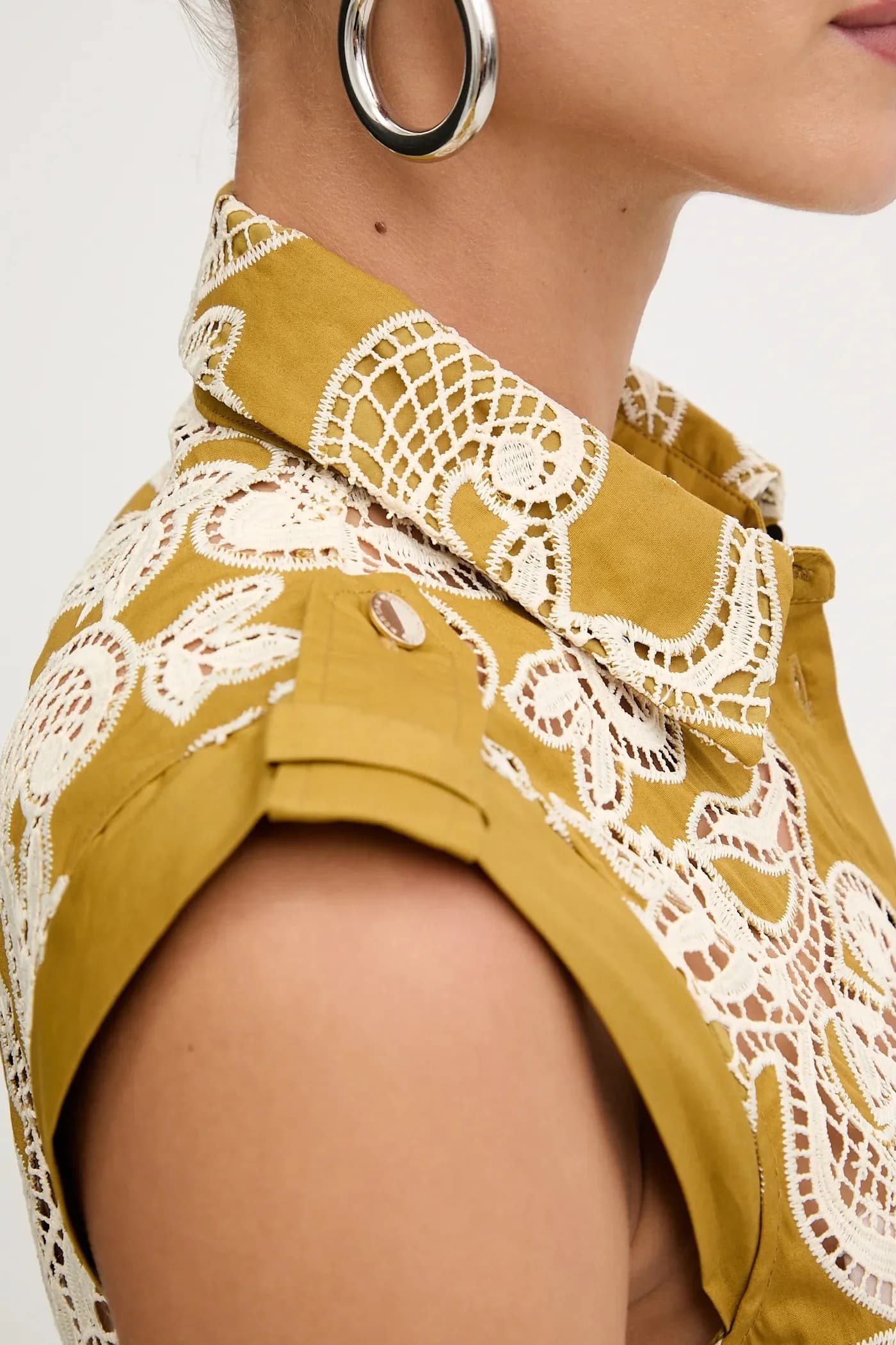 Хлопковое платье - фото 6