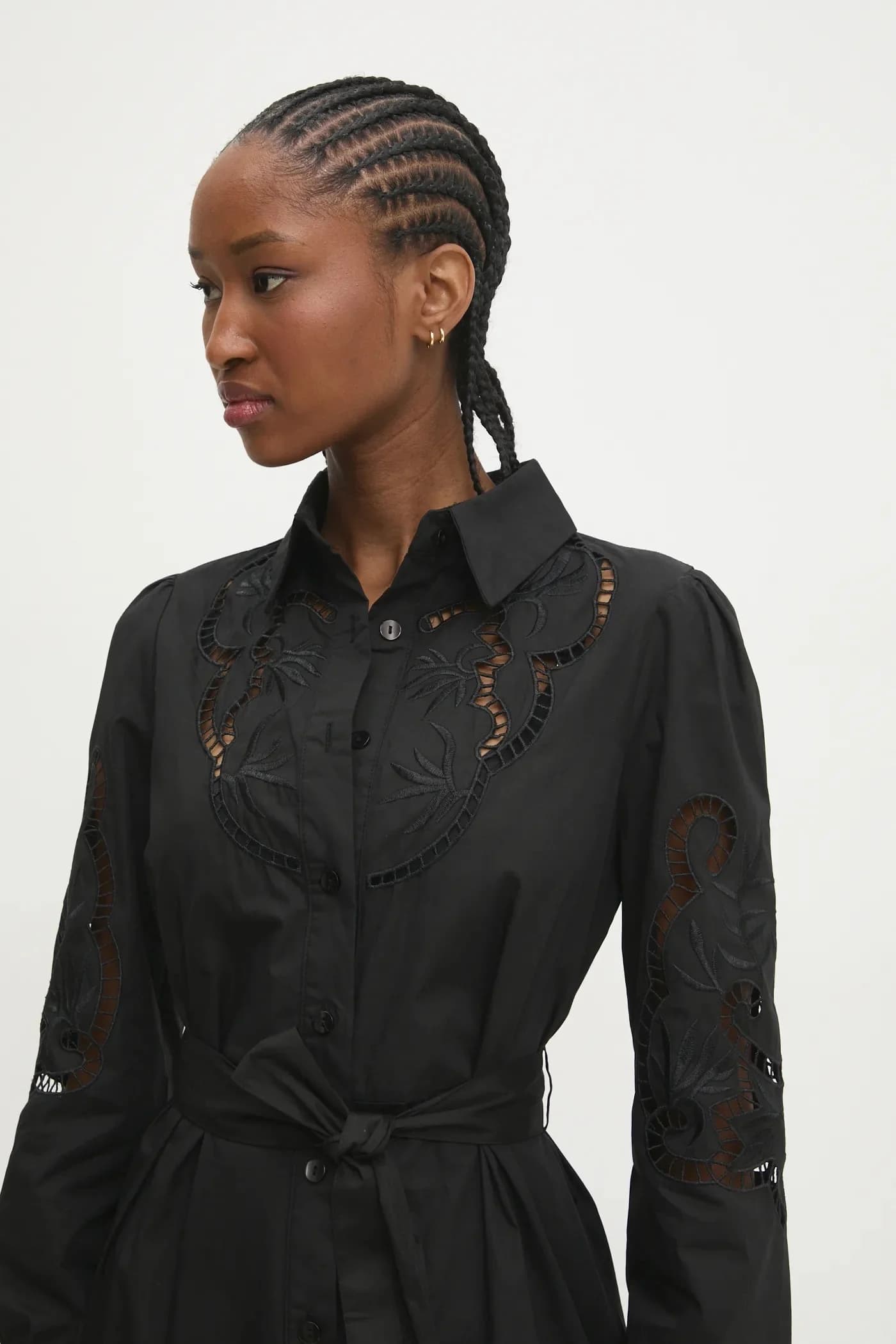 Хлопковое платье - фото 4