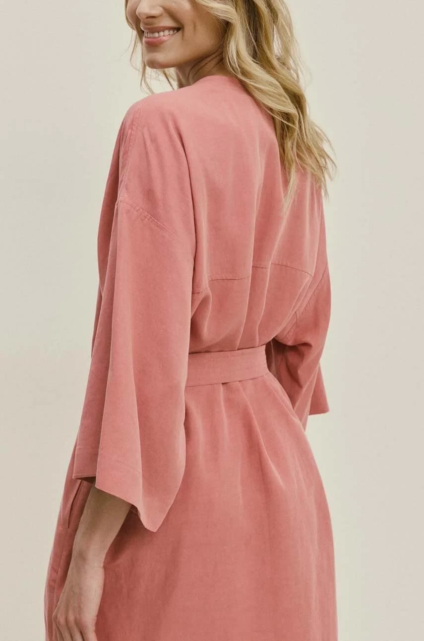 Льняное платье - фото 6