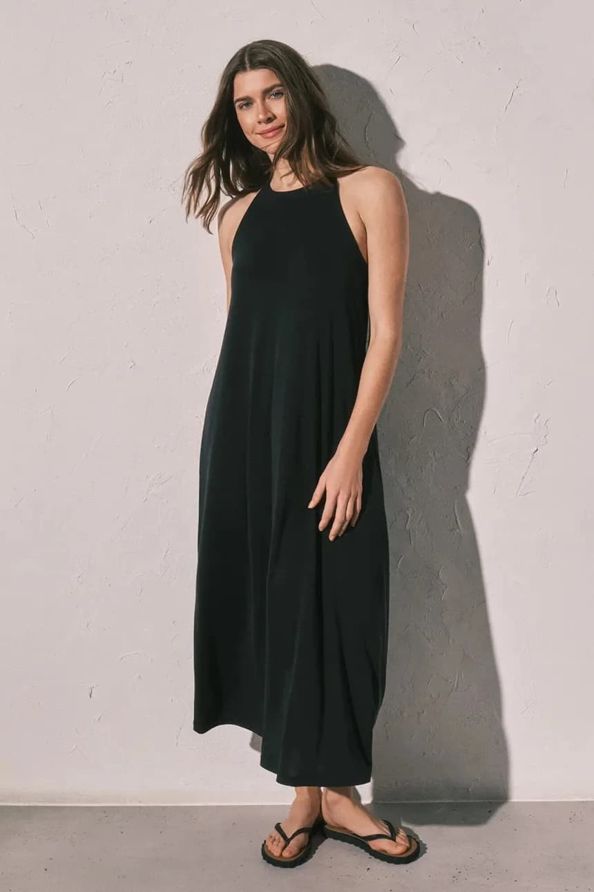 Женское пляжное платье