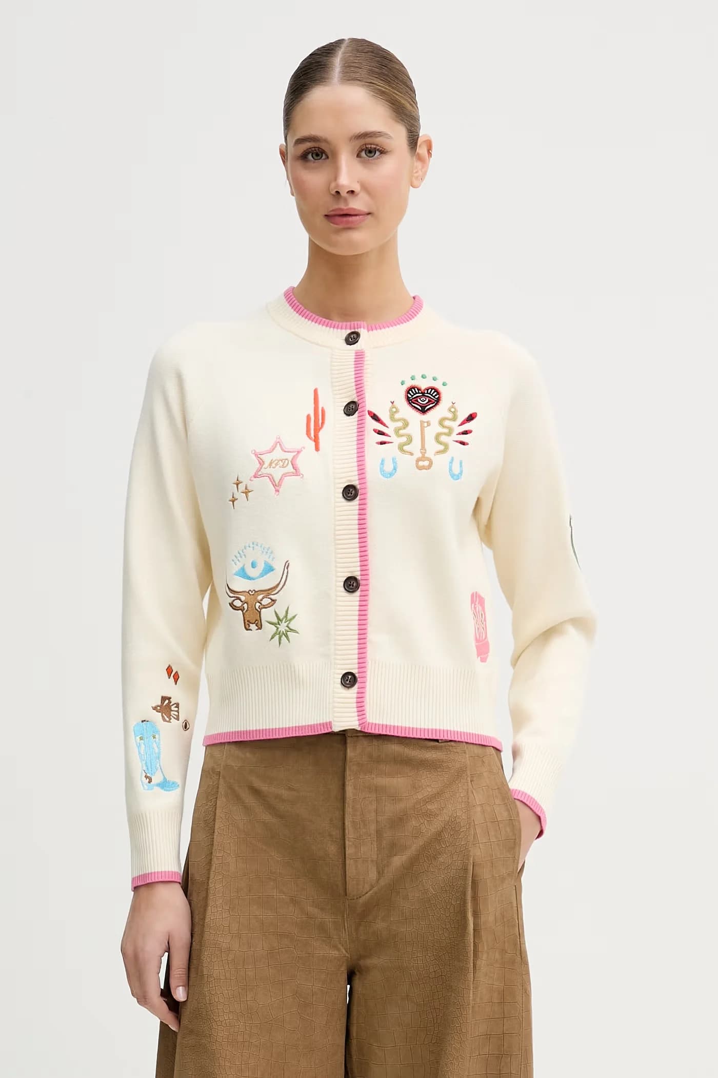 Женский кардиган из вискозы