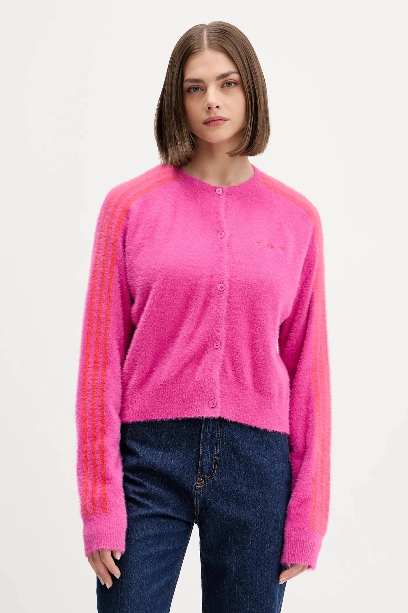 Пушистый кардиган