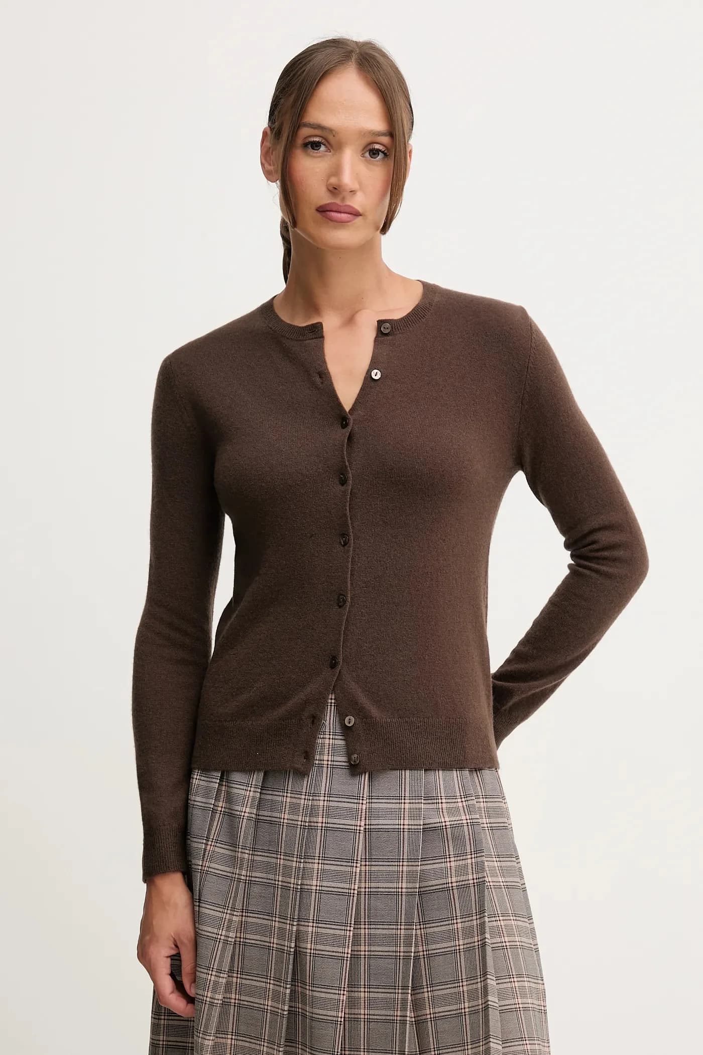 Шерстяной кардиган