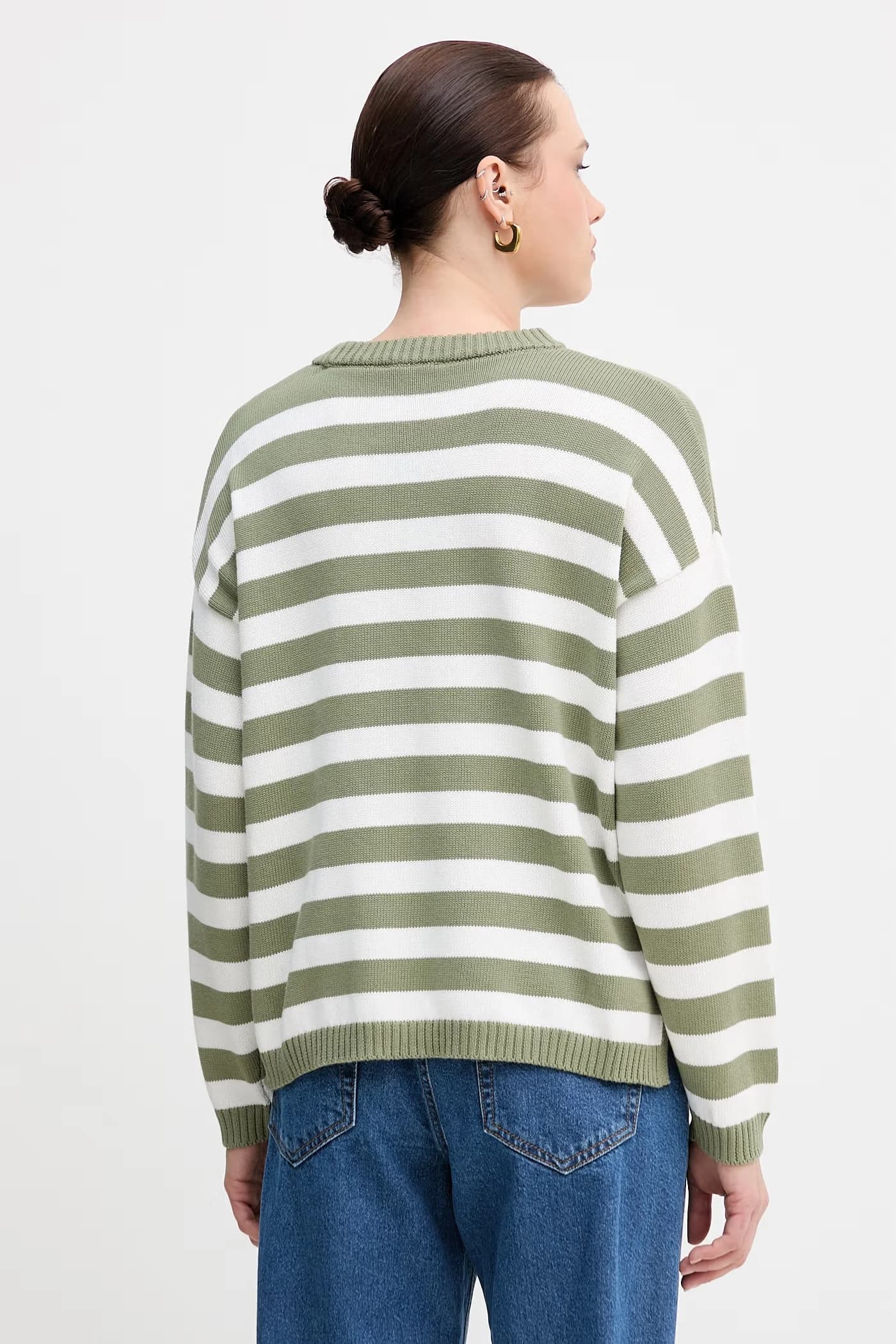 Женский хлопковый свитер - фото 3