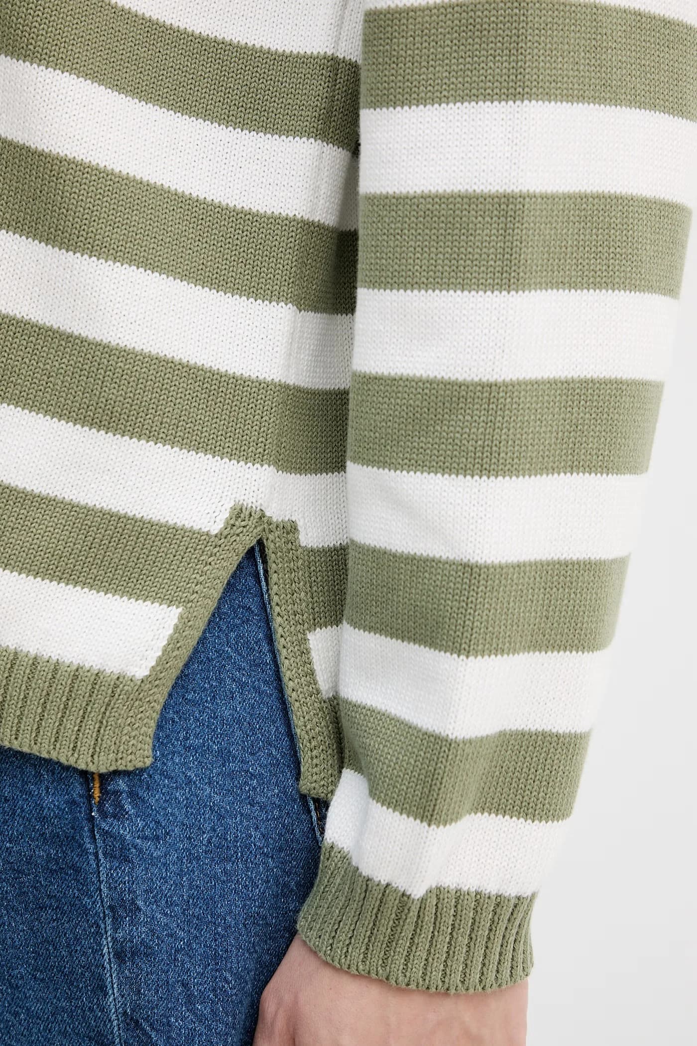 Женский хлопковый свитер - фото 5