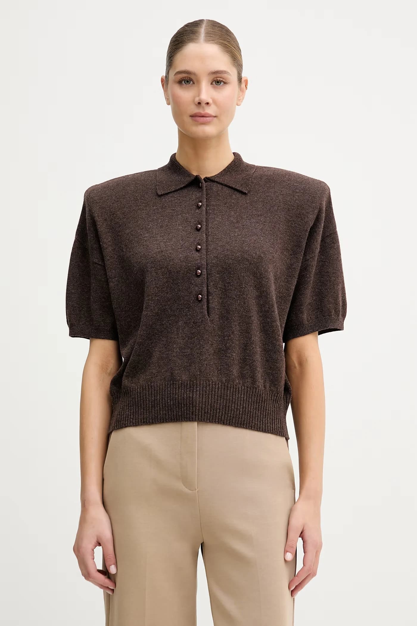 Женский шерстяной свитер