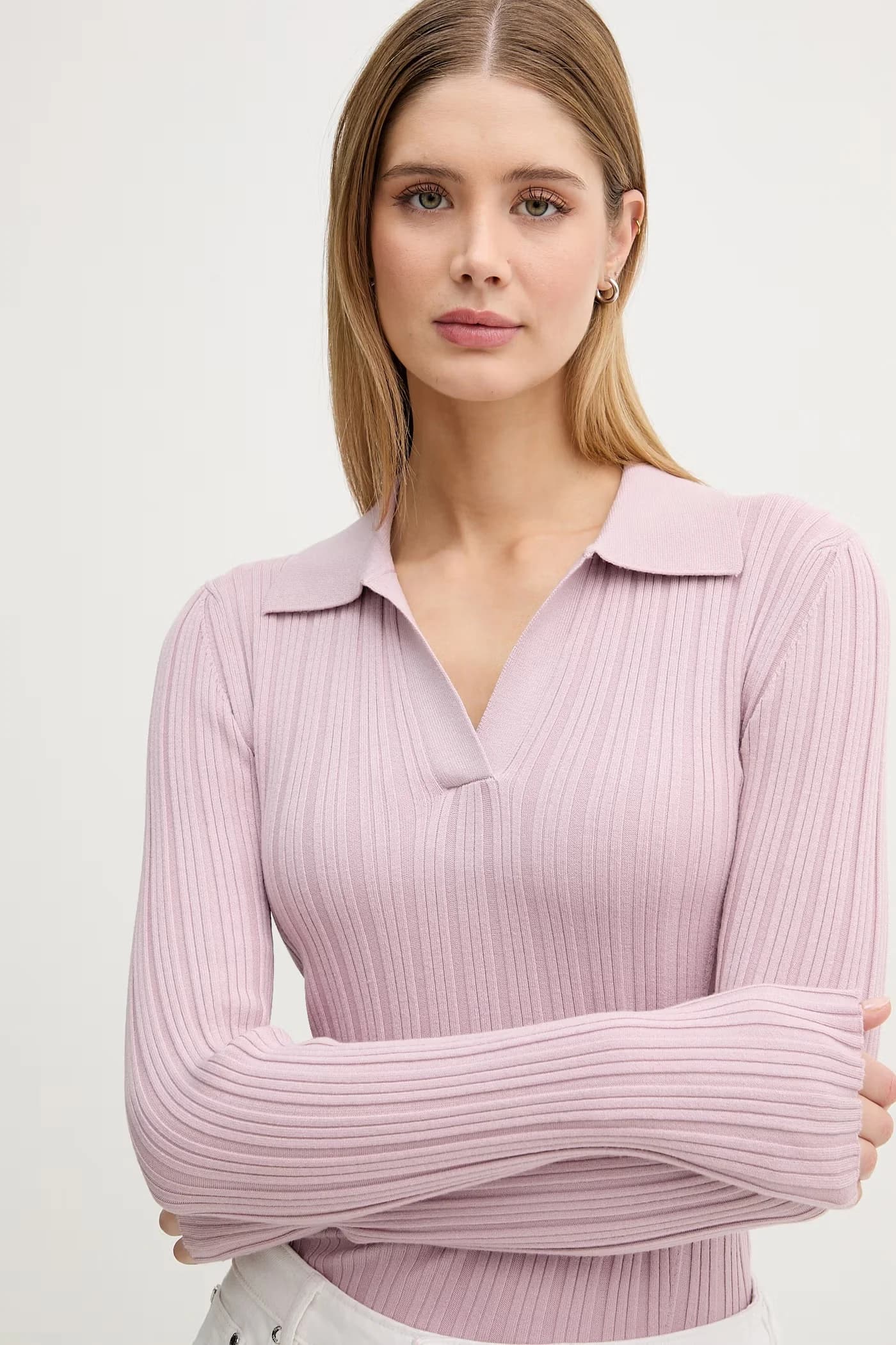 Женское вискозное поло - фото 4