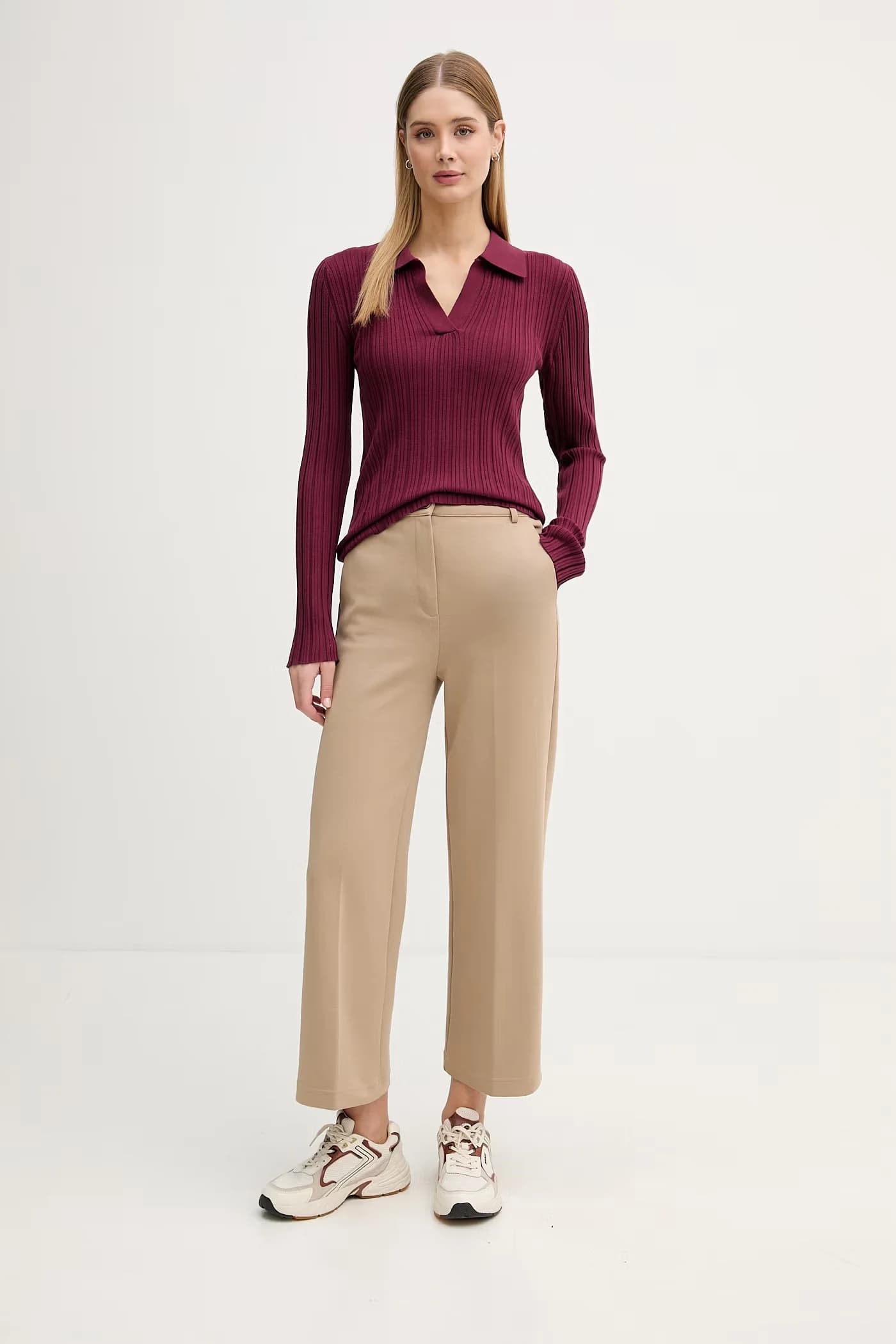 Женское вискозное поло - фото 2