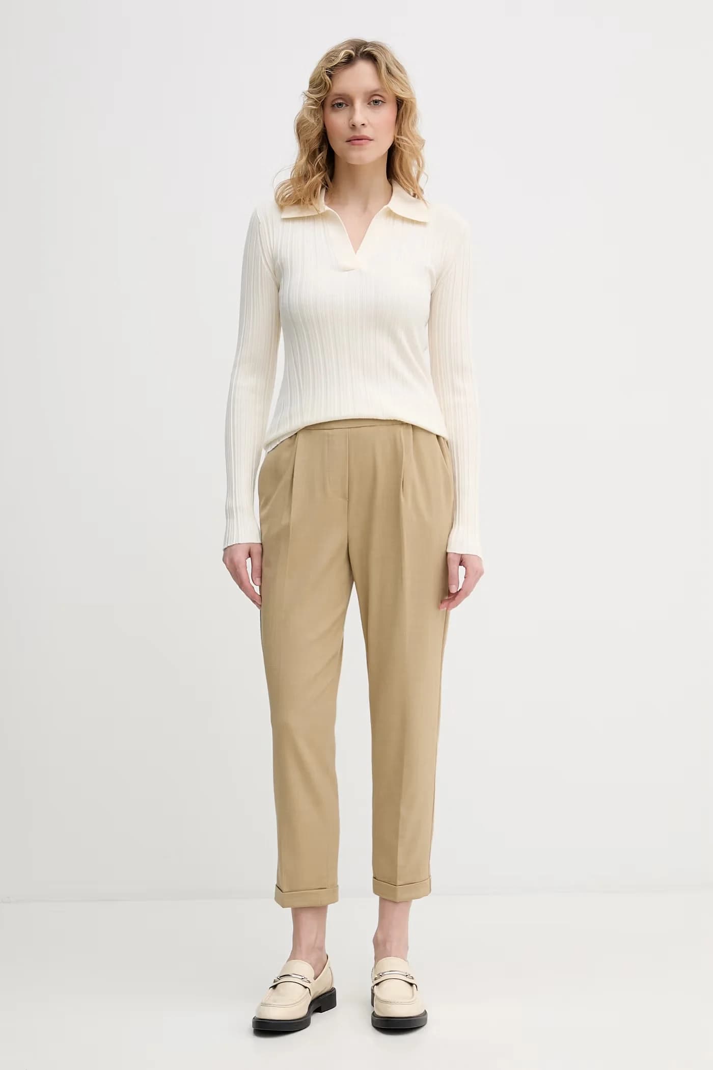 Женское вискозное поло - фото 2