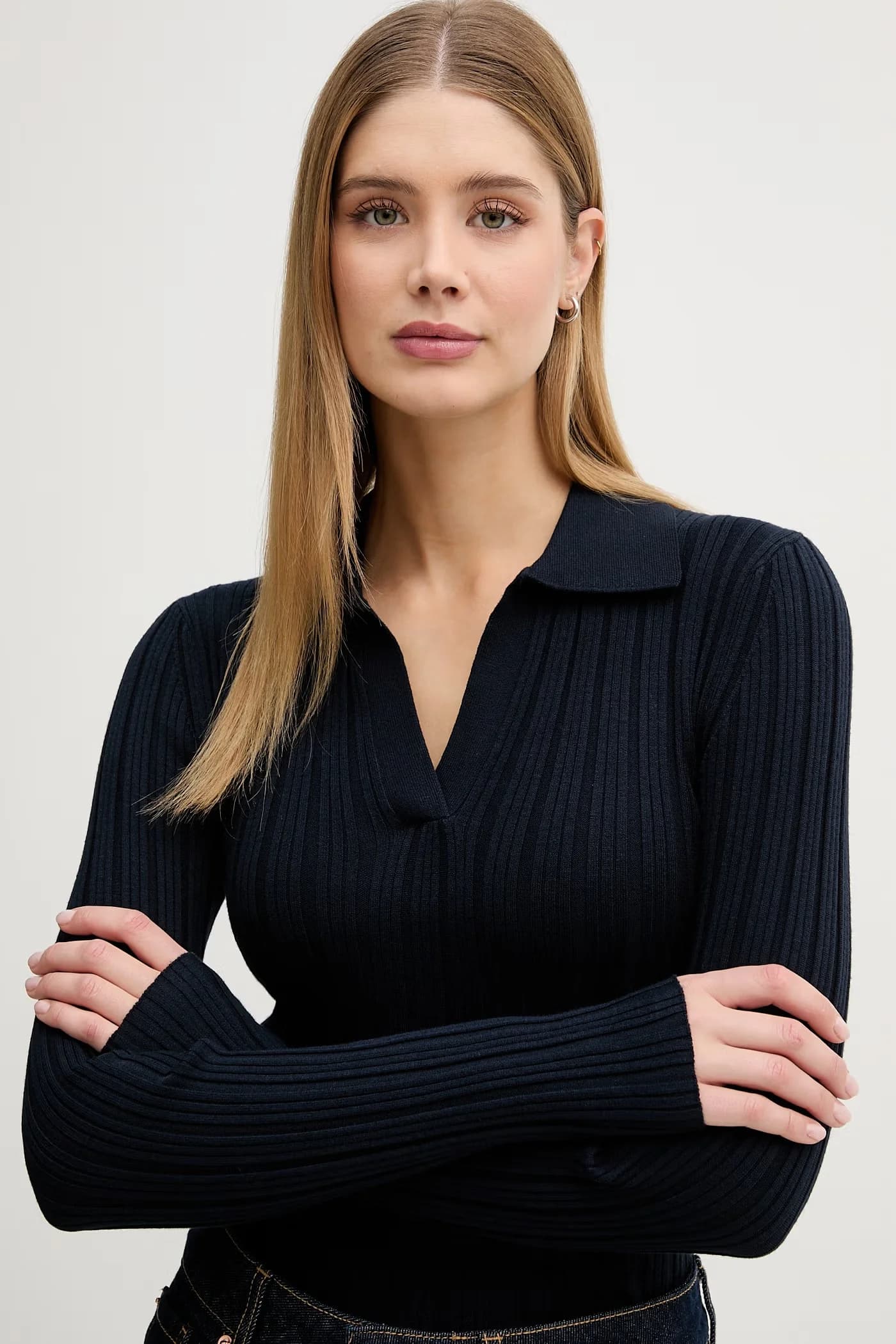 Женское вискозное поло - фото 4