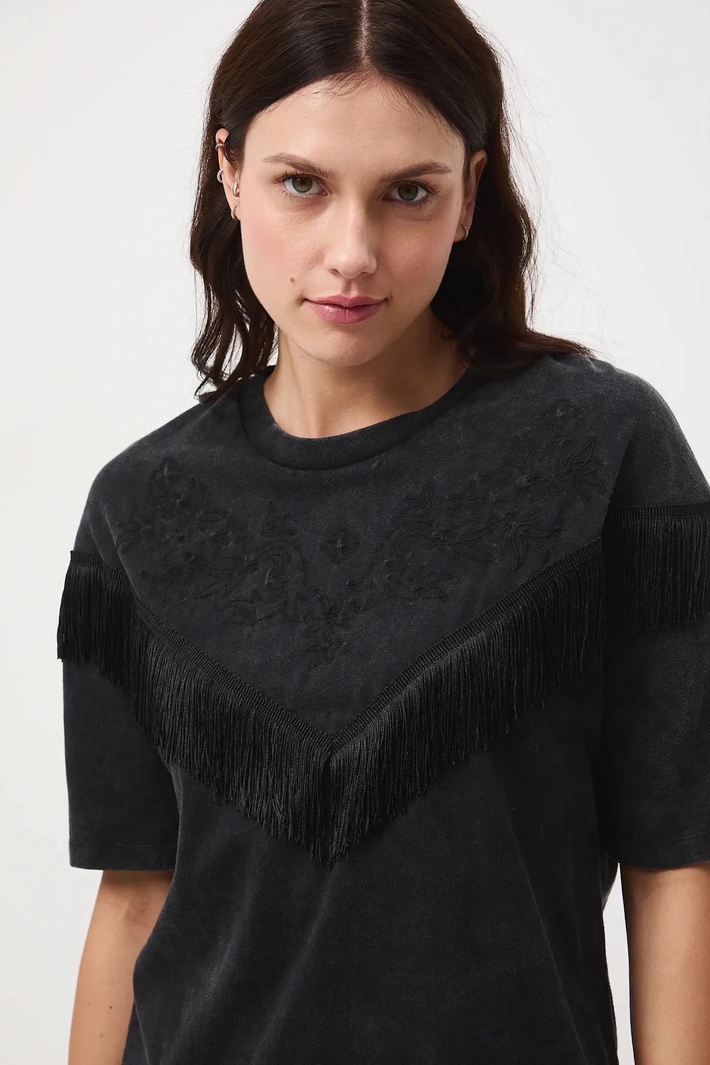 Хлопковая футболка - фото 4