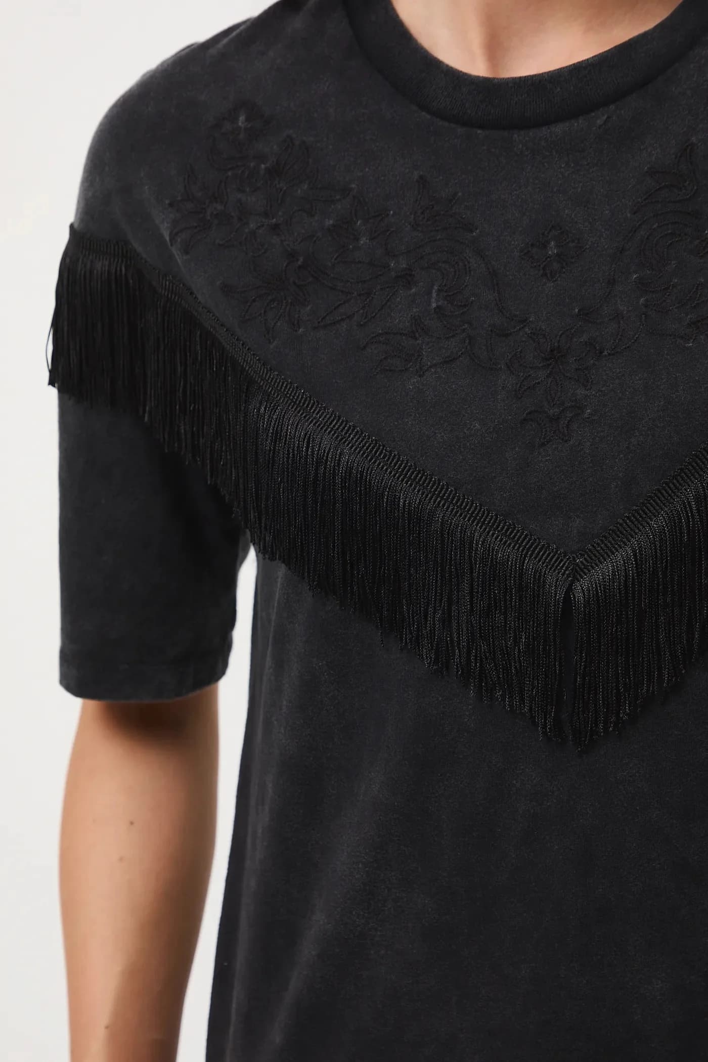 Хлопковая футболка - фото 5