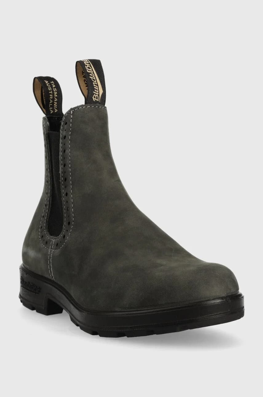 Замшевые ботинки челси 1630 - фото 2