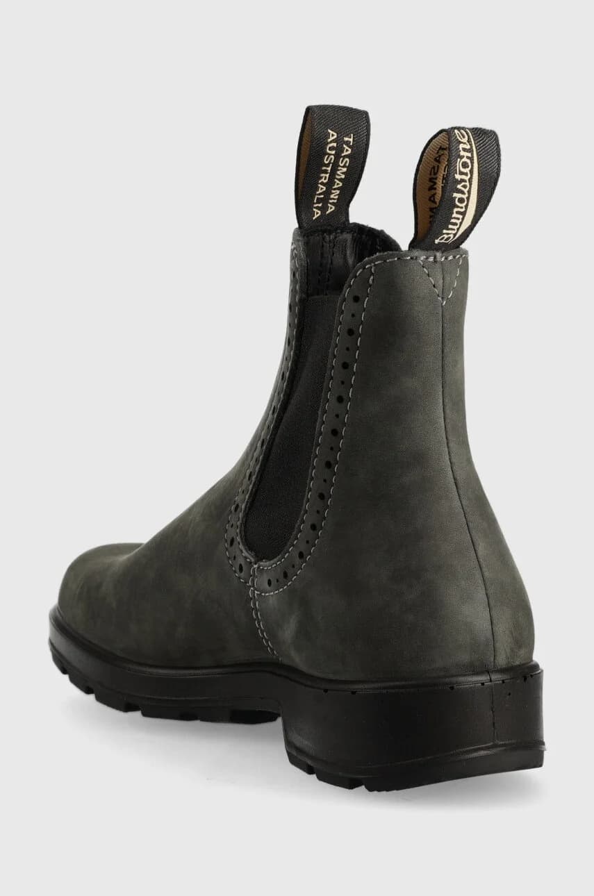 Замшевые ботинки челси 1630 - фото 3