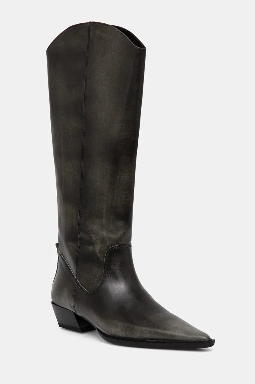 Кожаные ковбойские сапоги CASSIE