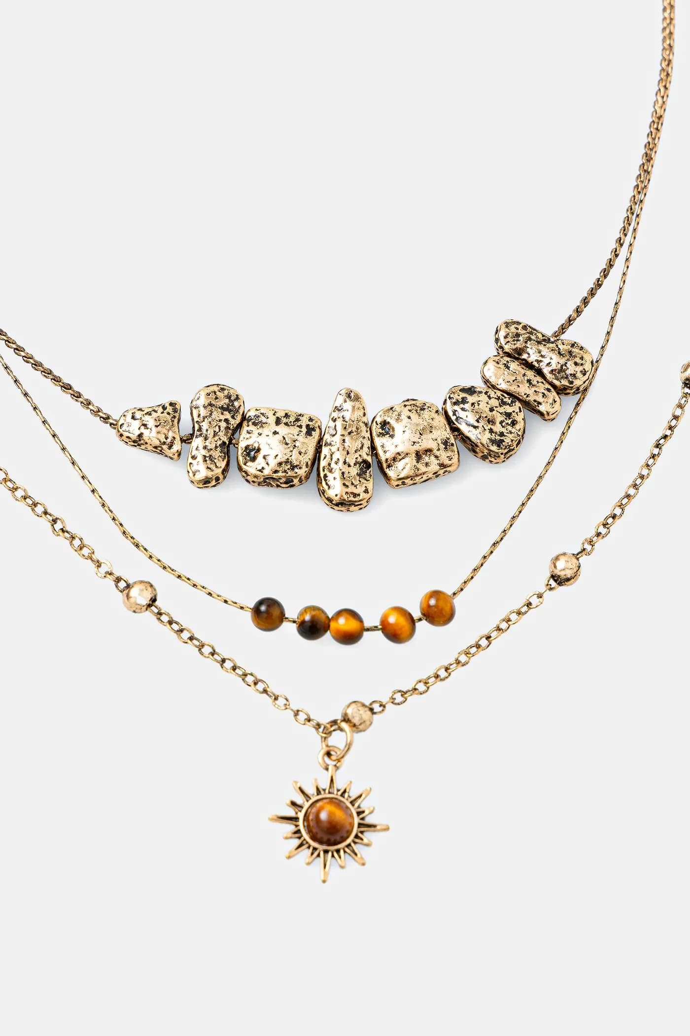 3 пары ожерелий - фото 3