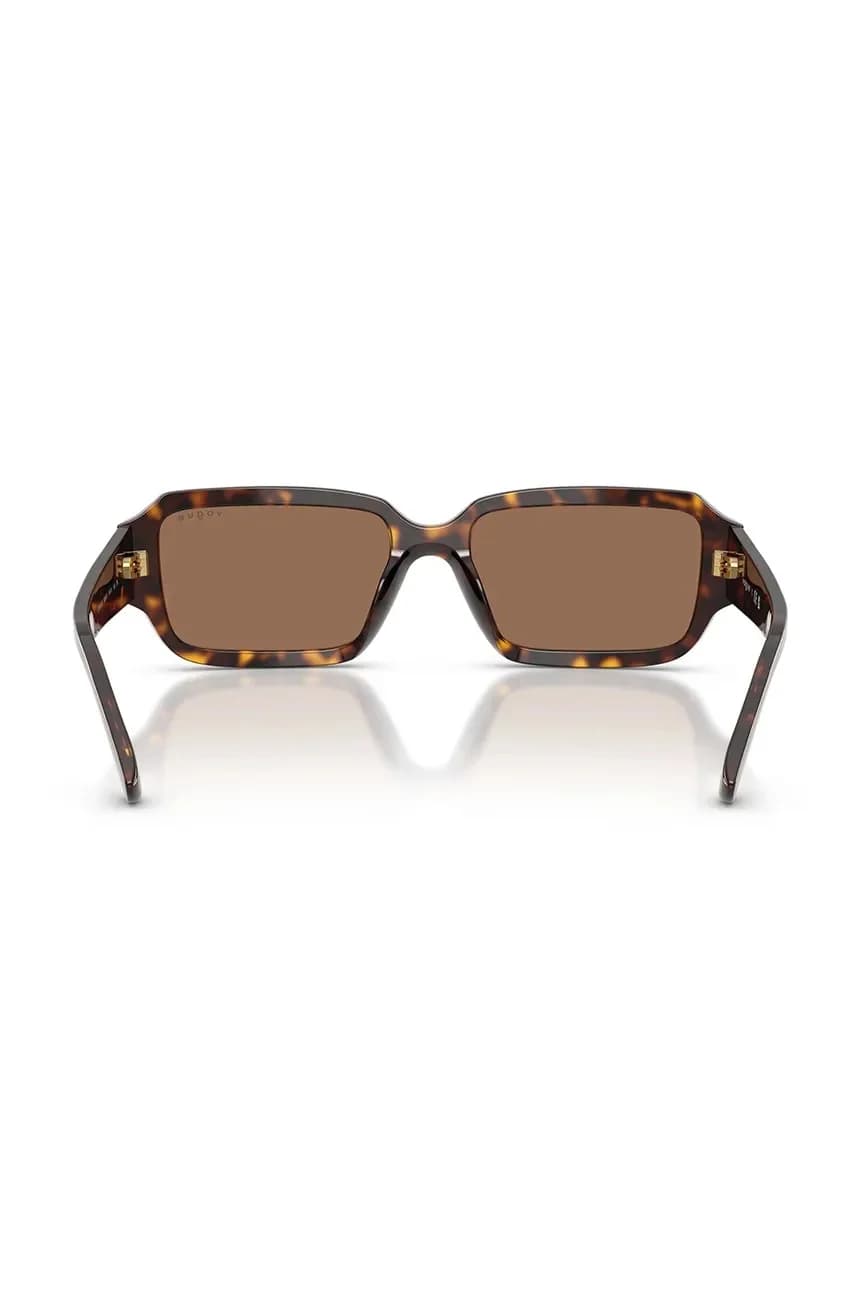 Солнцезащитные очки коричневые для женщин - фото 5