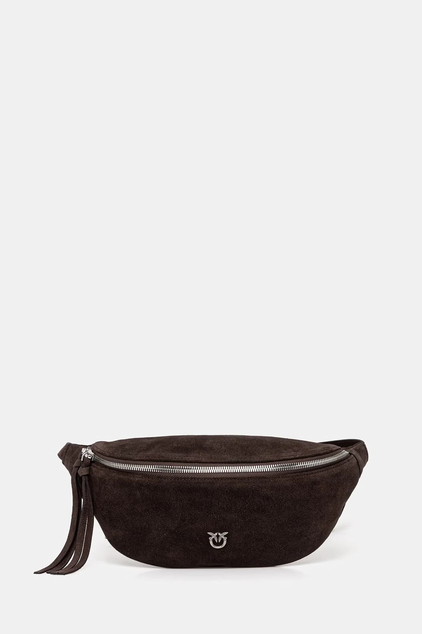 Женская замшевая поясная сумка