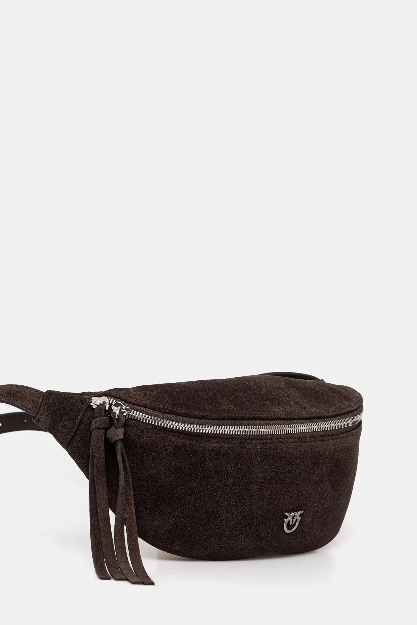 Женская замшевая поясная сумка - фото 2