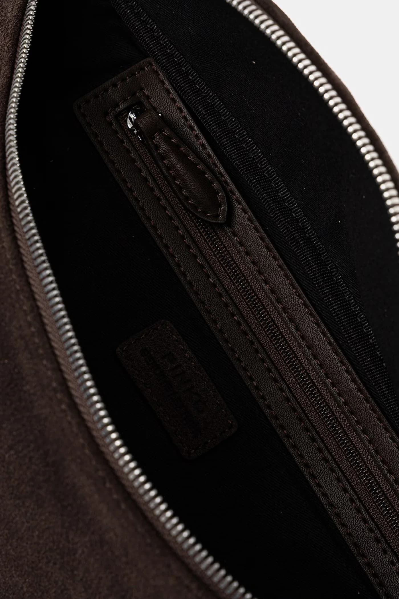 Женская замшевая поясная сумка - фото 5