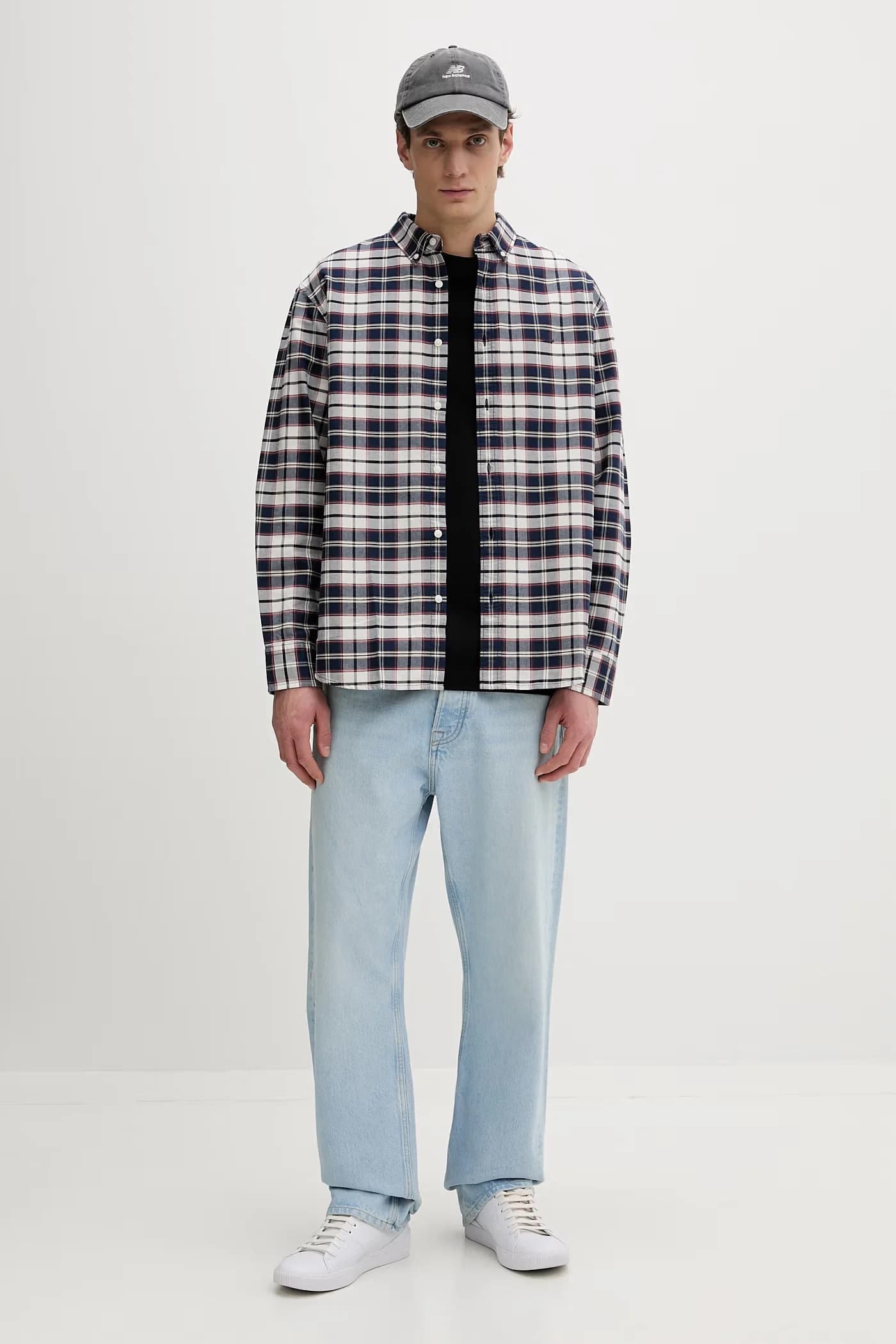 Мужская рубашка из хлопка AUTHENTIC BUTTON DOWN - фото 2