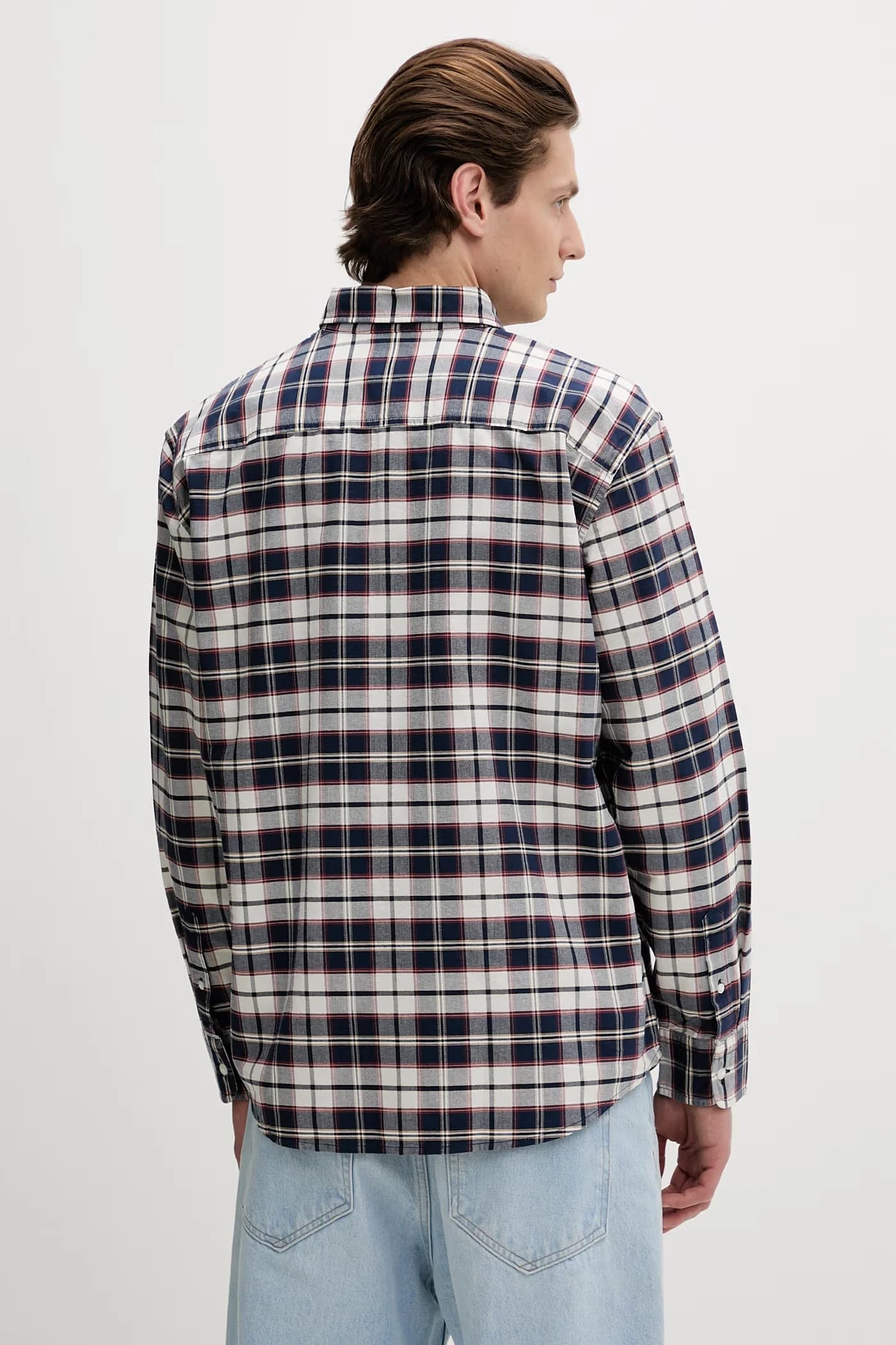 Мужская рубашка из хлопка AUTHENTIC BUTTON DOWN - фото 3