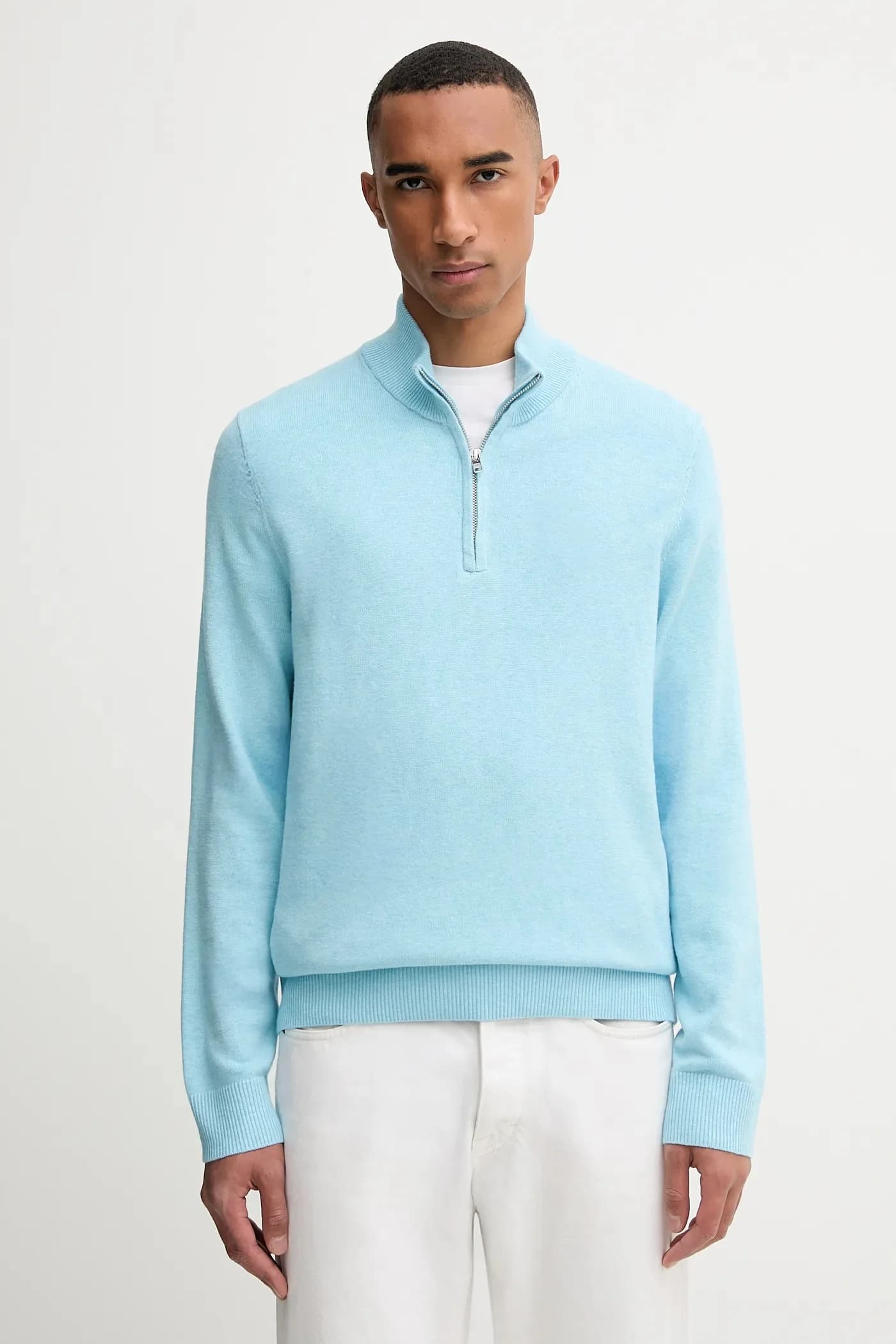 Свитер из смесовой шерсти