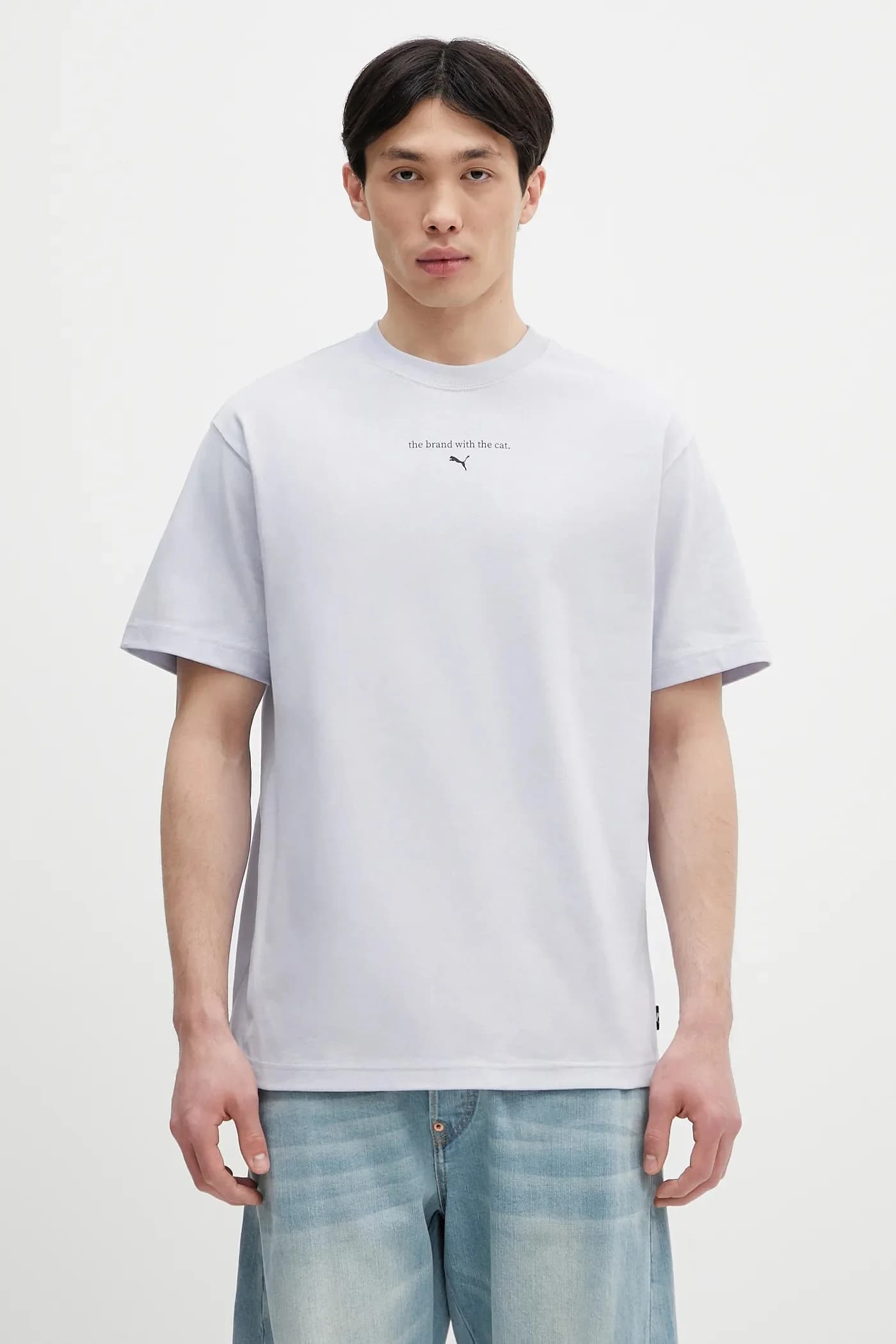 ГРАФИКА Хлопковая футболка Puma Cat Tee - фото 2