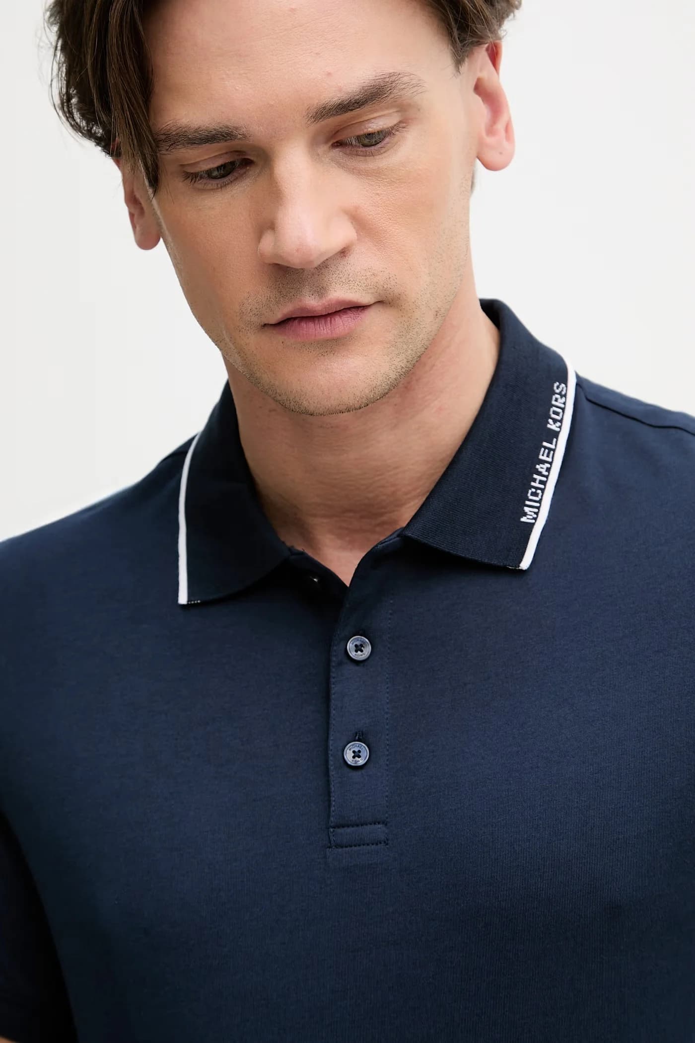 Мужское хлопковое поло - фото 4