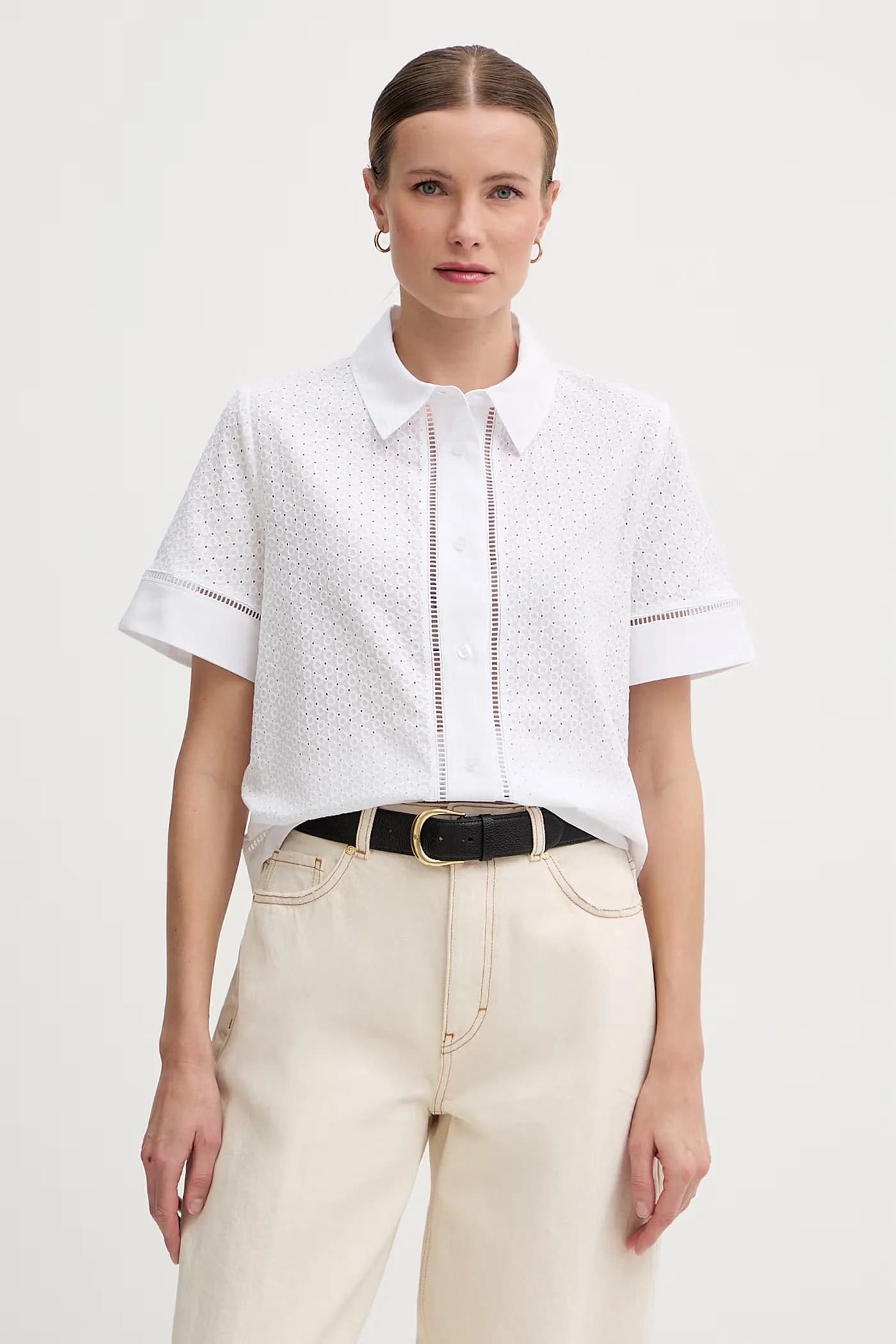 Женская хлопковая рубашка