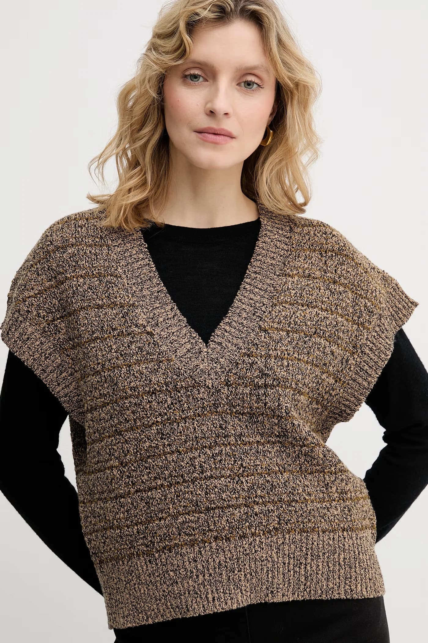 Женский хлопковый свитер - фото 4